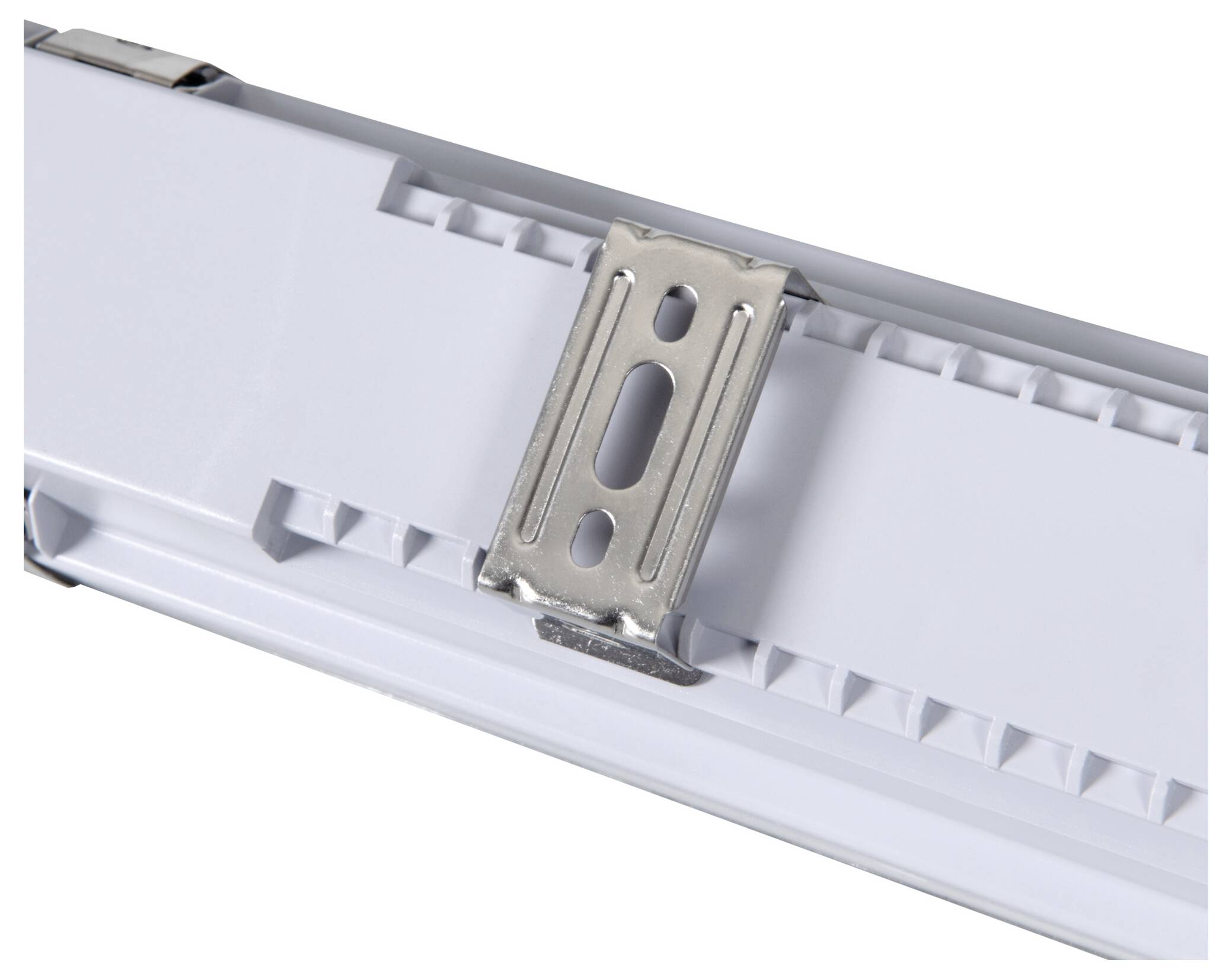 Kanlux MAH PRO 52-29,5W 840 IP65 LED-Feuchtraum-Wannenleuchte, LED-Feuchtraumleuchte 38W Kaltweiß Grau