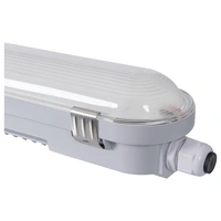 Kanlux MAH PRO Y 38W 12R-NW LED-Feuchtraum-Wannenleuchte, LED-Feuchtraumleuchte 37W Kaltweiß Grau Kanlux MAH PRO Y 38W 12R-NW LED-Feuchtraum-Wannenleuchte, LED-Feuchtraumleuchte 37W Kaltweiß Grau