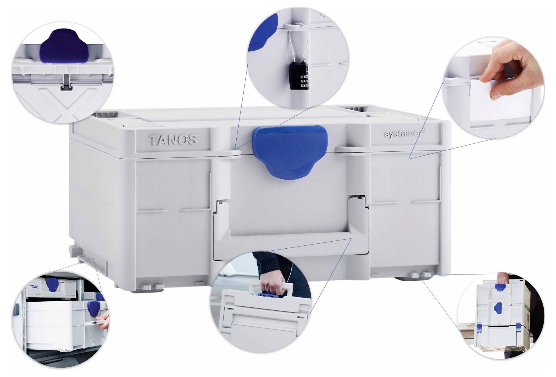 Tanos Systainer³ S 147 83000894 Transportkiste ABS Kunststoff (B x H x T) 265 x 142 x 171mm