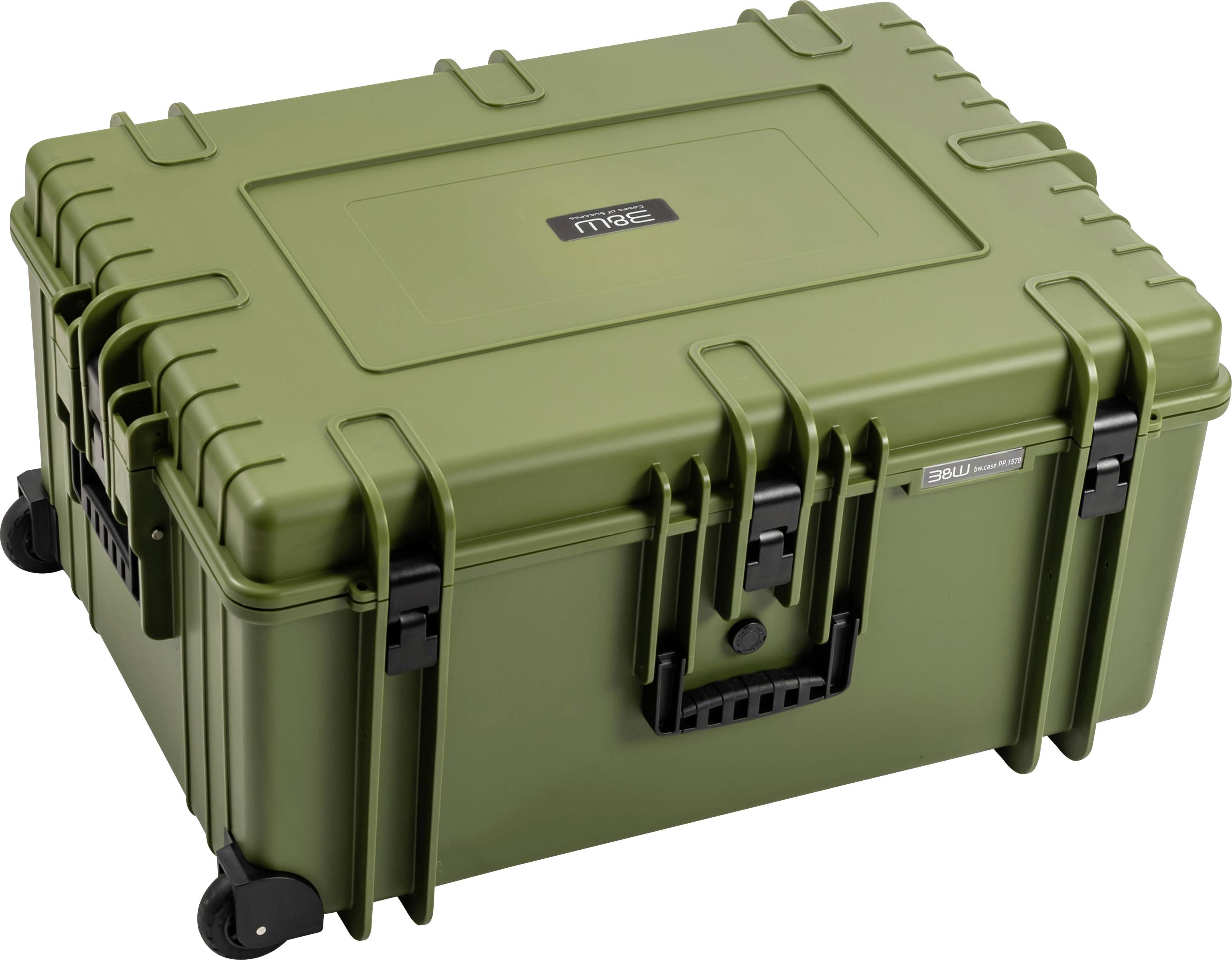 B & W International Transportkoffer transport.case PP.1570.Starlink 157l (B x H x T) 615 x 845 x 415mm Bronze-Grün