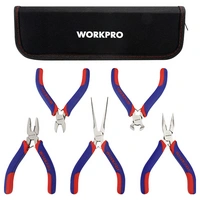 WorkPro WP201015 Universal Mini-Zangen Set 5teilig WorkPro WP201015 Universal Mini-Zangen Set 5teilig
