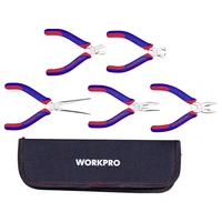 WorkPro WP201015 Universal Mini-Zangen Set 5teilig WorkPro WP201015 Universal Mini-Zangen Set 5teilig