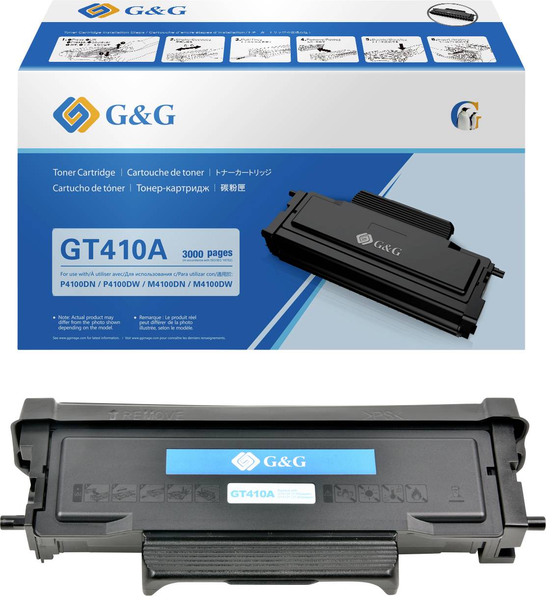 G&G Toner GT410A Original Schwarz 3000 Seiten G&G-GT410A