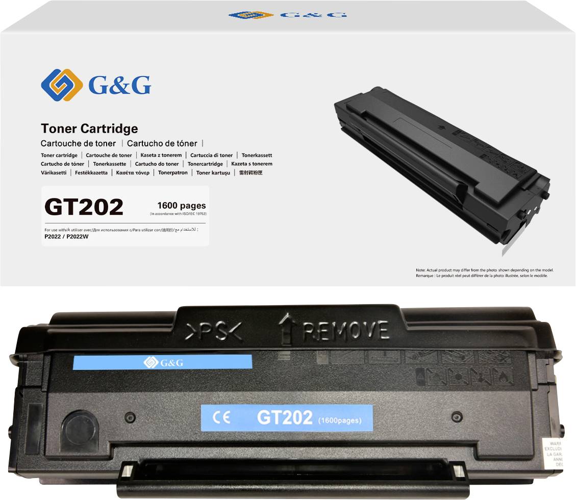 G&G Toner GT202 Original Schwarz 1600 Seiten G&G-GT202