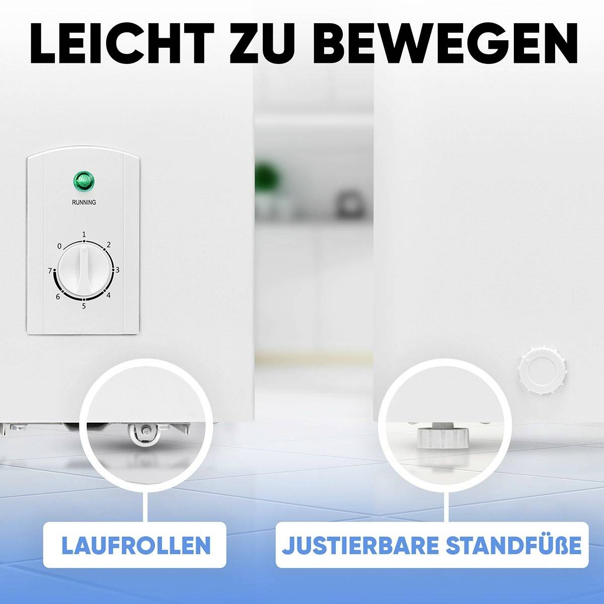 Bomann GT 7355 Gefriertruhe weiß Gefriertruhe EEK: D (A - G) 100l Standgerät Weiß