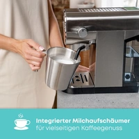 Profi Cook PC-ES/KA 1265 inox Espressomaschine Edelstahl Fassungsvermögen Tassen=2 mit Milchaufschäumdüse Profi Cook PC-ES/KA 1265 inox Espressomaschine Edelstahl Fassungsvermögen Tassen=2 mit Milchaufschäumdüse