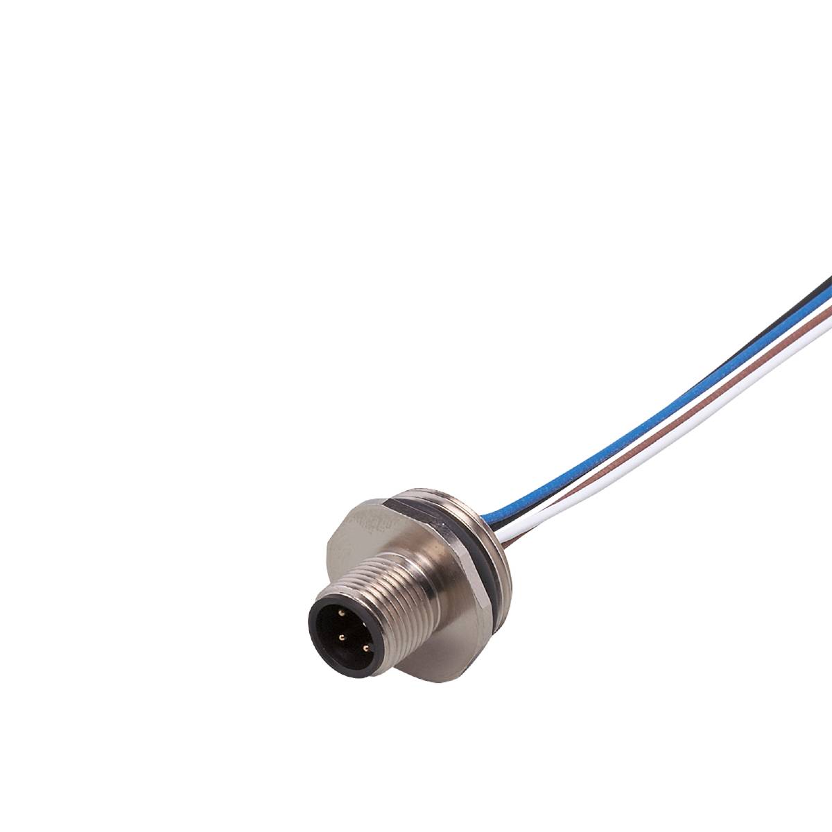 Ifm Electronic E11295 Einbaustecker Stecker, gerade 0.12 m Polzahl Sensoren: 4 1 St.