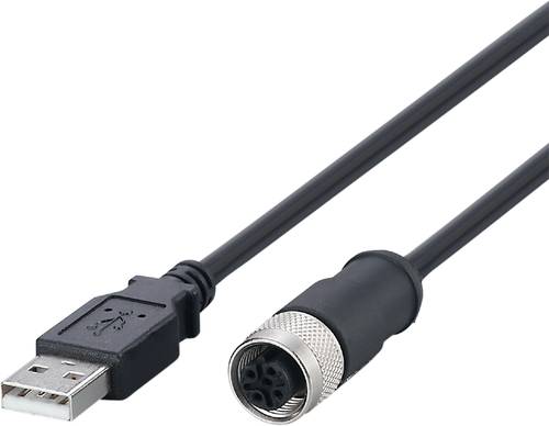 Ifm Electronic E12689 Adapter-Kabel Stecker, gerade, Buchse, gerade 1m Polzahl Sensoren: 4, 5 1St.