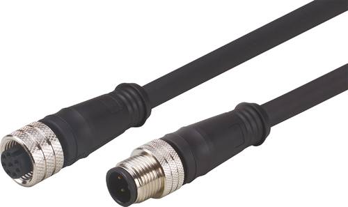 Ifm Electronic E12432 Verbindungsleitung Stecker, gerade, Buchse, gerade 0.3m Polzahl Sensoren: 3, 8