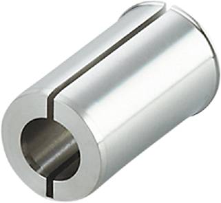 Zylindrischer Metallspaltbuchse.