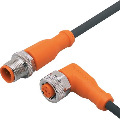 Ifm Electronic EVC018 Verbindungsleitung Stecker, gerade, Buchse, gewinkelt 2m Polzahl Sensoren: 4,
