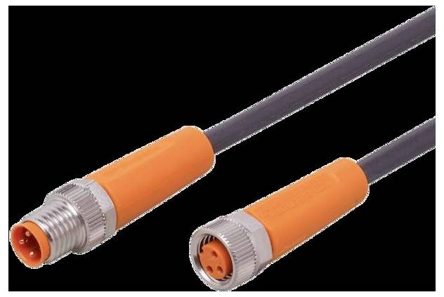 Ifm Electronic EVC268 Verbindungsleitung Stecker, gerade, Buchse, gerade 2m Polzahl Sensoren: 3, 3 1St.