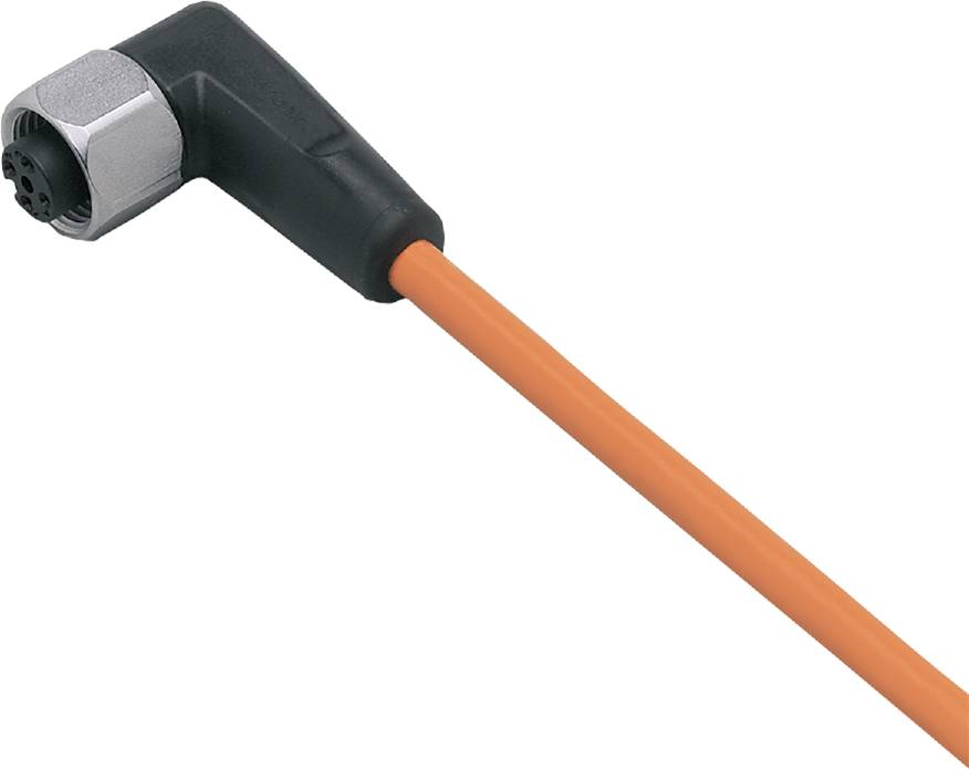 Ifm Electronic EVT007 Anschlussleitung Buchse, gewinkelt 5m Polzahl Sensoren: 5 1St.