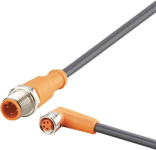 Ifm Electronic EVC888 Verbindungsleitung Stecker, gerade, Buchse, gewinkelt 3m Polzahl Sensoren: 4,