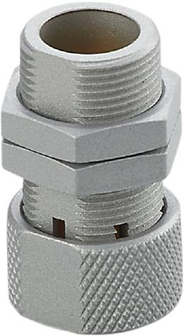 Metallschraube mit sechseckigem Kopf und Gewinde, Teil einer mechanischen Komponente.