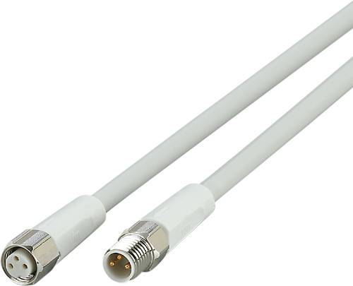 Ifm Electronic EVF146 Verbindungsleitung Stecker, gerade, Buchse, gerade 5m Polzahl Sensoren: 3, 3 1