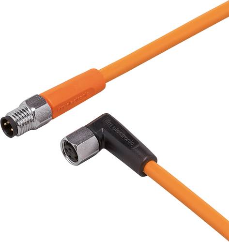 Ifm Electronic EVT158 Verbindungsleitung Stecker, gerade, Buchse, gewinkelt 5m Polzahl Sensoren: 3,
