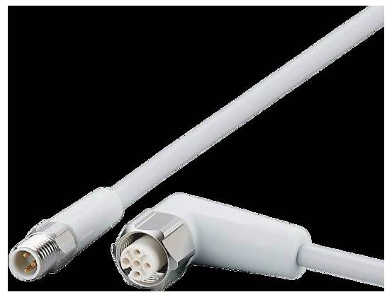 Ifm Electronic EVF269 Verbindungsleitung Stecker, gerade, Buchse, gewinkelt 5.0m Polzahl Sensoren: 3, 5 1St.