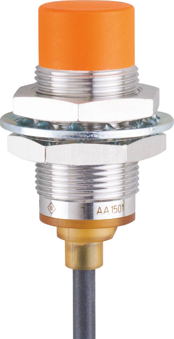 Nahaufnahme eines metallischen Schraubverschlusses mit Dichtungsring und unteren Anschlusspunkt. Technisches Detail eines Geräts.