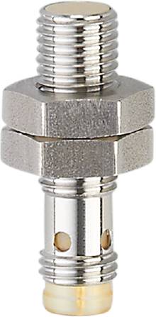 Ein verchromtes Metallventil mit Sechskantmutter und perforierten Löchern, möglicherweise Teil eines Rohrsystems oder einer Maschine.