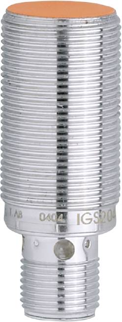 Metallschraube mit feinem Gewinde, aus silbernem Metall, Hintergrund unscharf.