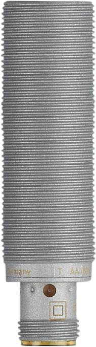 Zylinderförmiges Metall mit horizontalen Rillen, möglicherweise ein Gewinde.