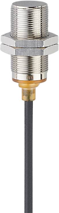 Ein goldfarbenes Bauteil mit schwarzem Kabel; vermutlich ein elektronisches Verbindungselement oder Stecker.