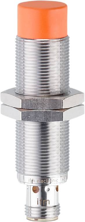 Metallschraube mit sechseckigem Kopf, eng anliegend an einer Mutter. Glänzende Oberfläche, in hellem Licht.