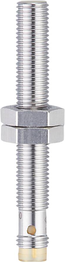 Metallschraube mit Sechskantmutter auf weißem Hintergrund. Hauptsächlich in mechanischen und Bauanwendungen verwendet.