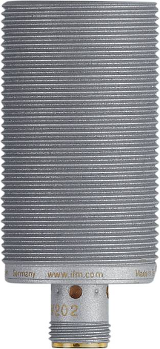 Graues, gestreiftes Muster, das an eine Draufsicht auf einen Metallzylinder mit feinem Gewinde erinnert, gleichmäßig strukturiert.