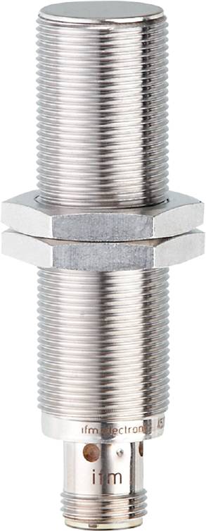 Nahaufnahme einer silbernen Metallmutter mit Schraubengewinde; zeigt industrielle Präzision und Stärke.