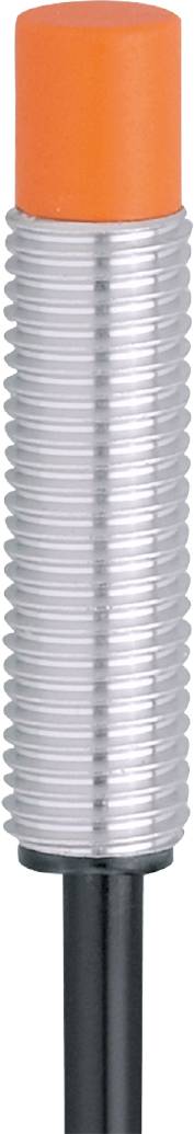 Nahaufnahme eines silbernen, metallischen Gewindes mit regelmäßigen, spiralförmigen Rillen, die ein technisches Bauteil darstellen.