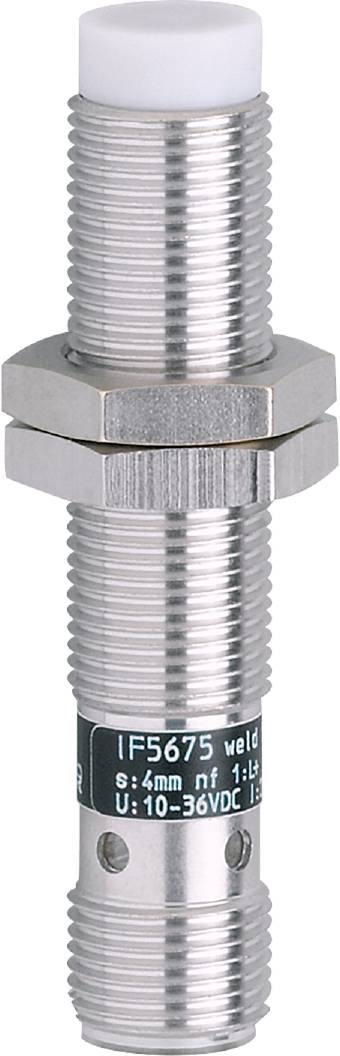 Metallschraube mit Sechskantmutter, Nahaufnahme. Die Oberfläche ist glänzend, zeigt klare Gewindelinien und präzise Verarbeitung.