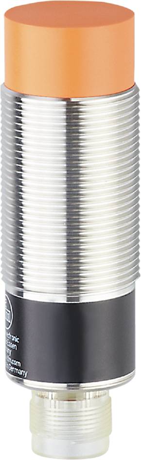 Ein verchromter Zylinder mit geriffelter Oberfläche, möglicherweise ein technisches Gerät oder Maschinenteil.