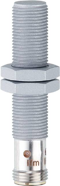 Metallschraube mit Sechskantmutter auf Schraube gedreht.