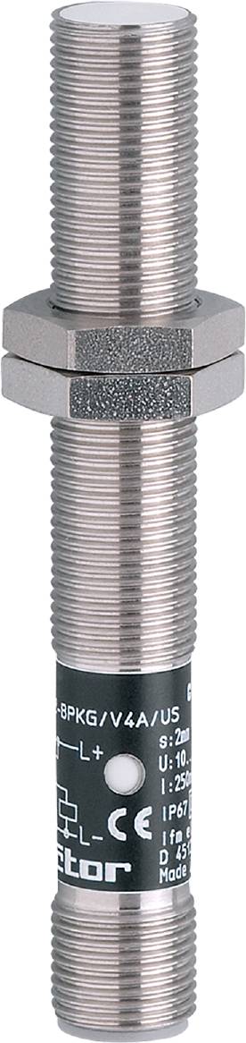 Nahaufnahme einer Metall-Gewindeschraube mit detaillierten Gewinden.