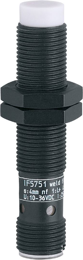 Ein schwarzer Metallbolzen mit zwei sechseckigen Muttern, gestapelt.