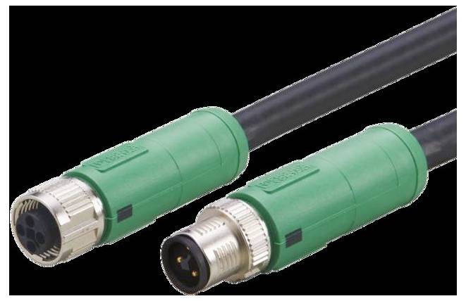 Ifm Electronic E12426 Verbindungsleitung Stecker, gerade, Buchse, gerade 2m Polzahl Sensoren: 4, 4 1St.