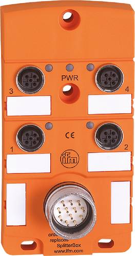 Ifm Electronic EBC002 Sensor-/Aktor-Verteiler und Adapter Polzahl Sensoren: 12, 5 1St.