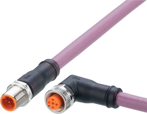 Ifm Electronic EVC966 Verbindungsleitung Stecker, gerade, Buchse, gewinkelt 5m Polzahl Sensoren: 5,