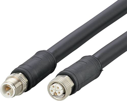 Ifm Electronic E12655 Verbindungsleitung Stecker, gerade, Buchse, gerade 5.00m Polzahl Sensoren: 5,