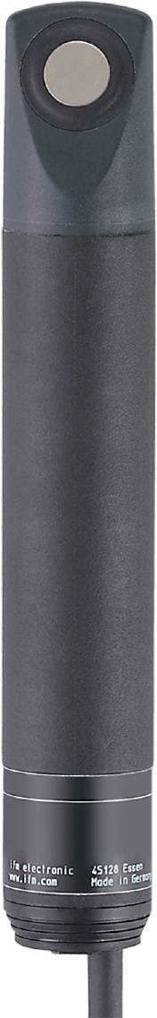 Grauer zylindrischer Lautsprecher mit glatter Oberfläche.