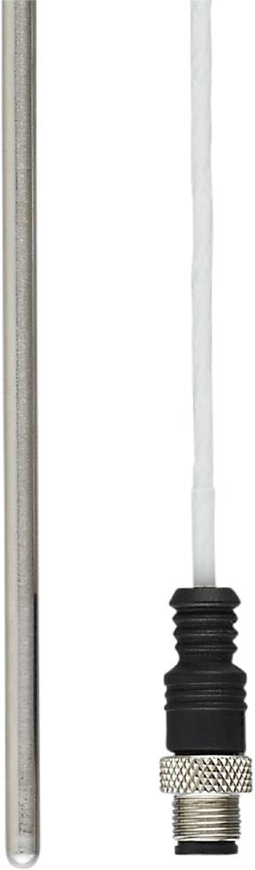 Ein grauer Metallstab und ein weißer Plastikstab mit schlanken, geraden Formen stehen nebeneinander auf weißem Hintergrund.