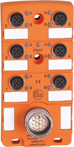 Ifm Electronic EBC008 Sensor-/Aktor-Verteiler und Adapter Polzahl Sensoren: 19, 5 1St.