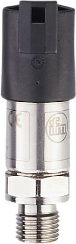 Ein zylindrischer Sensor mit silbernem Gehäuse und CE-Kennzeichnung.