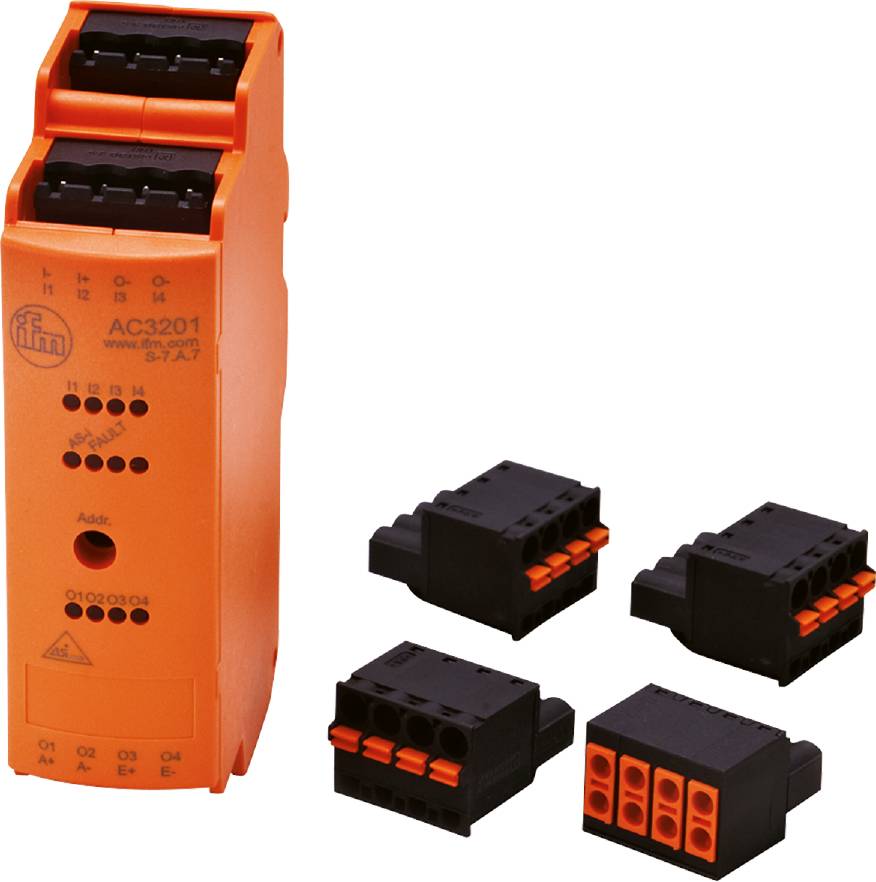 Ifm Electronic AC3200 AC3200 I/O-Modul Anzahl digitale Ausgänge: 4