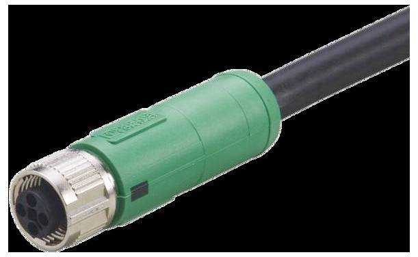 Ifm Electronic E12497 Anschlussleitung Buchse, gerade 20m Polzahl Sensoren: 4 1St.