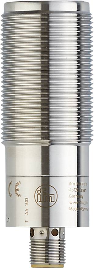 Metallisches Gewinde mit gleichmäßig angeordneten Rillen, geeignet für Montagezwecke.