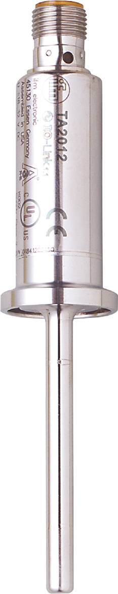 Ein Metallstift oder -rohr mit glänzender Oberfläche, das Teil eines größeren Geräts oder einer Maschine zu sein scheint.