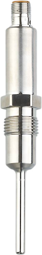 Metallschlauchverschraubung mit Gewinden und polierter Oberfläche.